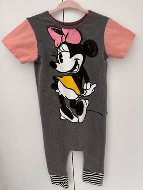 Rags Short Sleeve Retro Minnie Mouse 18-24 M or 2T